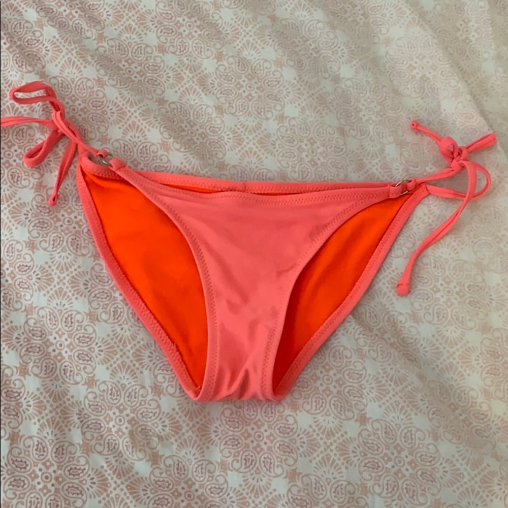 Forever 21 Neon Coral Bikini Bottoms
